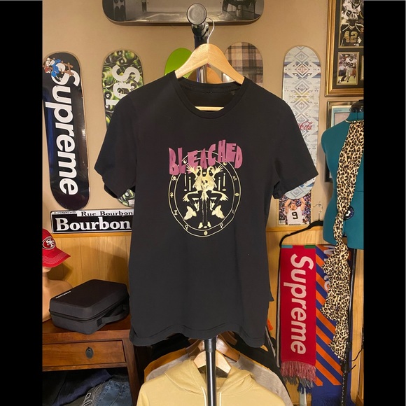 Bleached band tee skulls size small - Picture 1 of 7